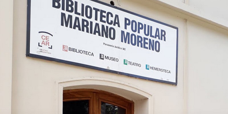 La Biblioteca Popular Mariano Moreno reabrió sus puertas