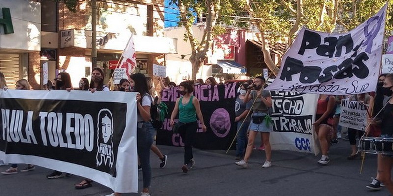 San Rafael marchó por el Día Internacional de la Eliminación de la Violencia Contra las Mujeres