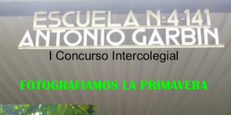 La escuela Garbín realizó un concurso intercolegial de fotografías ecológicas