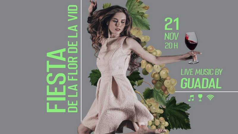 Fiesta Provincial de la Flor de la Vid será trasmitida vía streaming