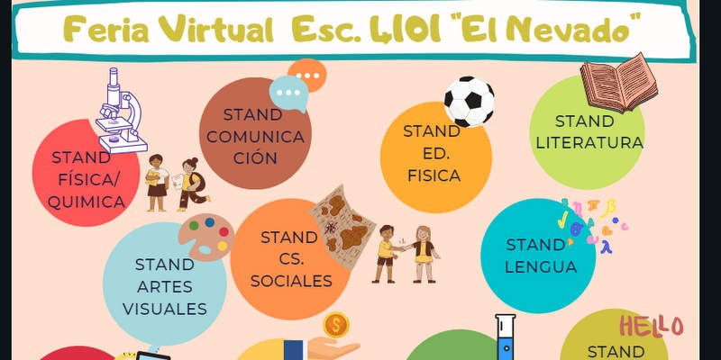 La escuela El Nevado de Goudge realizó su Expo Educativa Virtual