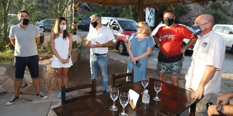 La Secretaria de Promoción Turística de la Nación, Yanina Martínez, recorrió Los Reyunos y Valle Grande,