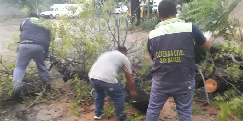 Amplio operativo municipal en barrios y distritos luego de la fuerte tormenta