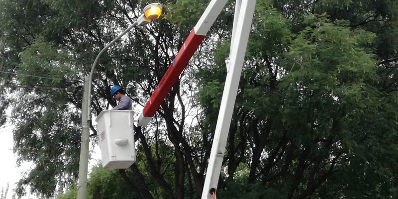 Se ilumina la Villa 25 de Mayo