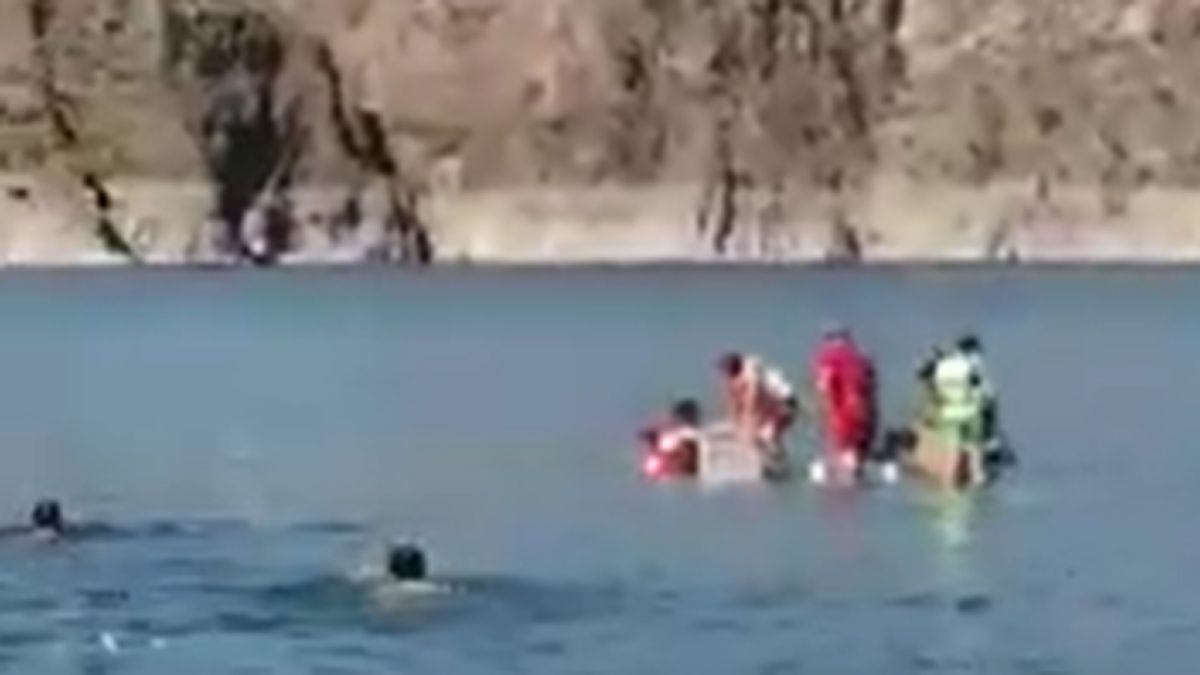 Se hundió una embarcación en Los Reyunos pudo ser otra tragedia