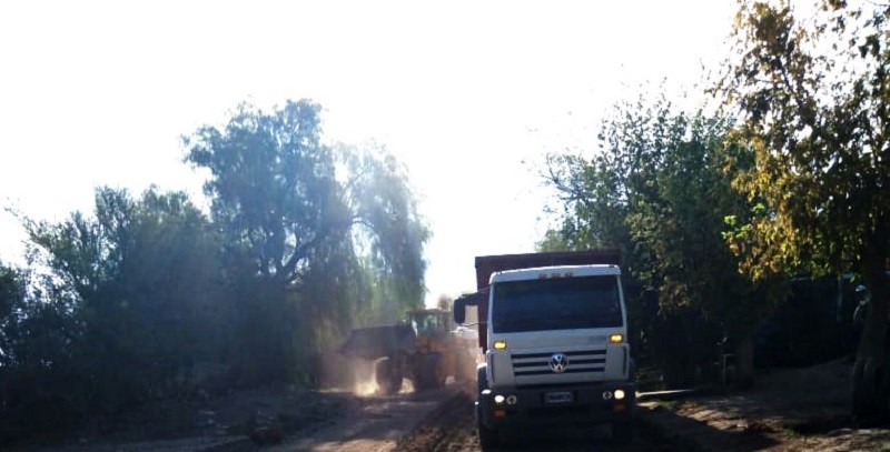 Previa del asfalto en Villa Aurora y Barrio Sosneado 6