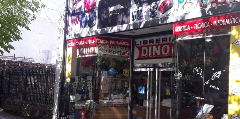 El gesto del propietario de Librería Dino que llegó a los medios nacionales