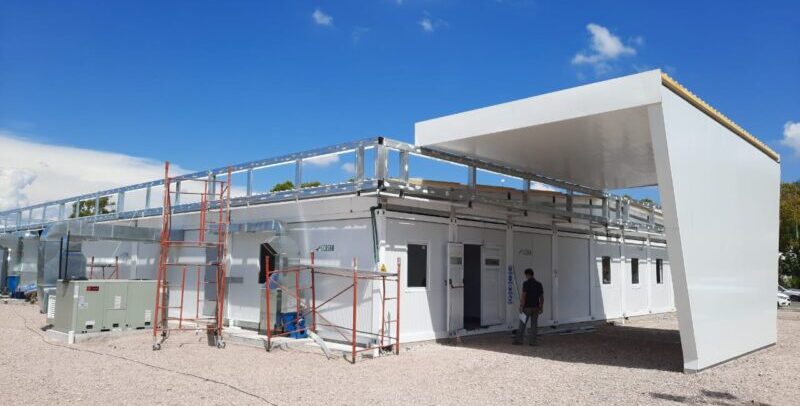 El municipio realizará obras complementarias donde funcionará el Centro Sanitario Modular