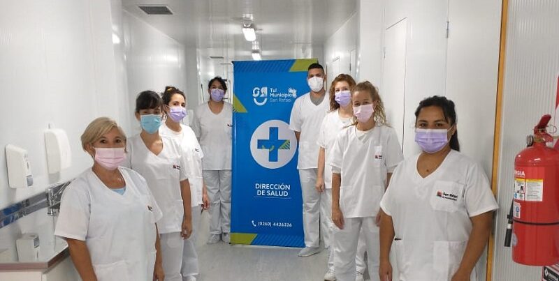 Ya se realizan hisopados en el Centro Modular Sanitario
