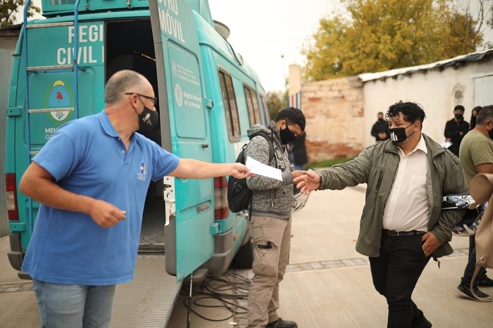 El Registro Civil Móvil tramitó 229 DNI en San Rafael