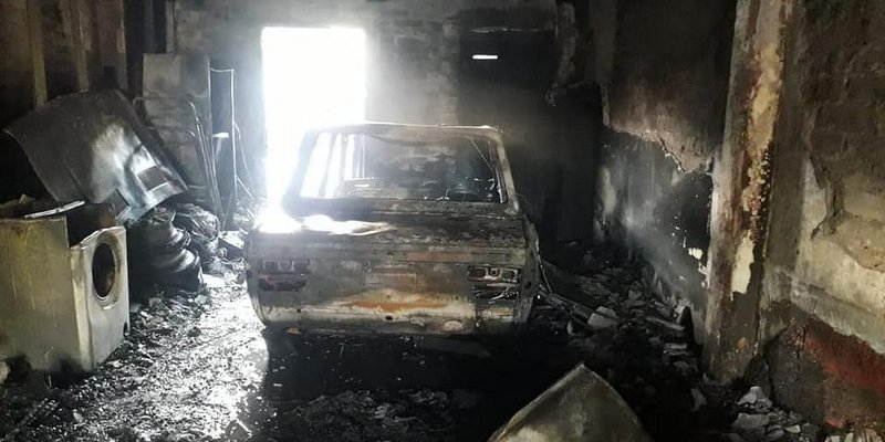 Lamentable incendio destruyó una casa en Salto de las Rosas