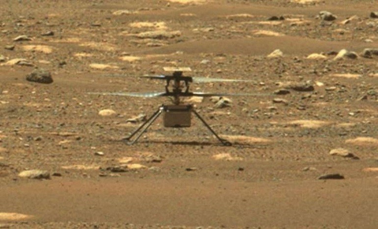 Ingenuity, el helicóptero de la NASA, sufrió una falla durante su sexto vuelo en Marte