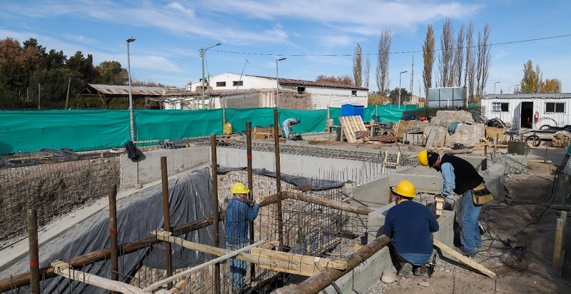 Avanzan los trabajos en la Usina del Paseo Rawson