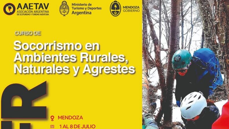 Capacitarán sobre Socorrismo en ambientes rurales, naturales y agrestes