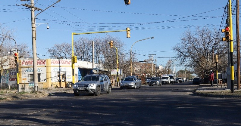 Habilitan la apertura por Coronel Plaza y comenzará la renovación del cruce Alberdi-Patricias Mendocinas