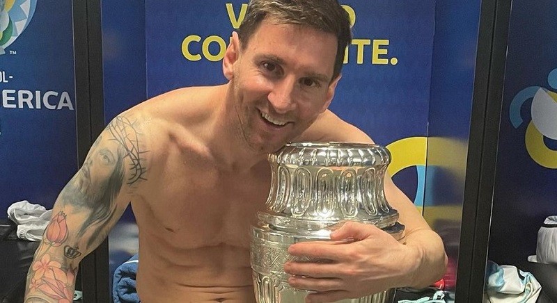 Lionel Messi estalló de alegría tras el título con Argentina y publicó un explosivo mensaje