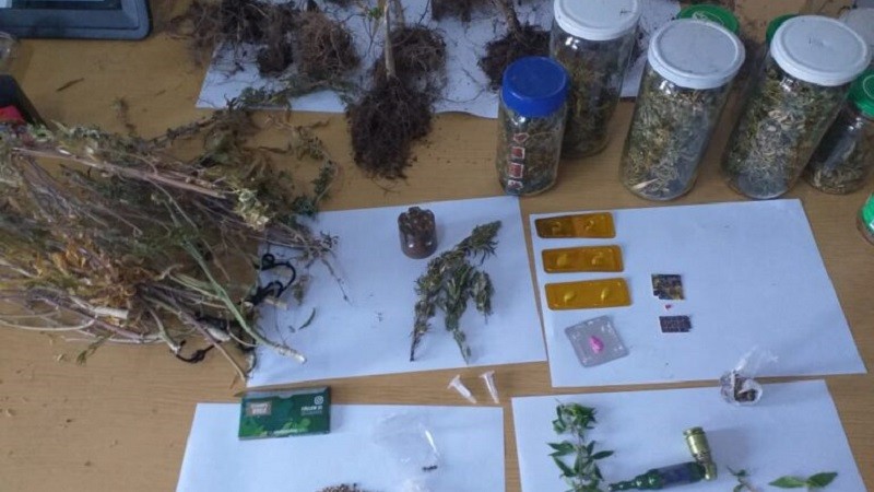 En allanamiento secuestran marihuana y 41 dosis de LSD