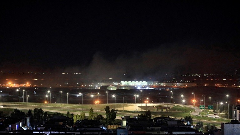 Atacan con drones el aeropuerto de Erbil, en Irak, donde están estacionadas las fuerzas de EE.UU.
