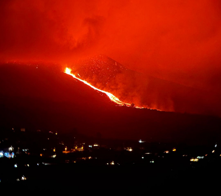 Preocupa el aumento de la actividad volcánica en La Palma