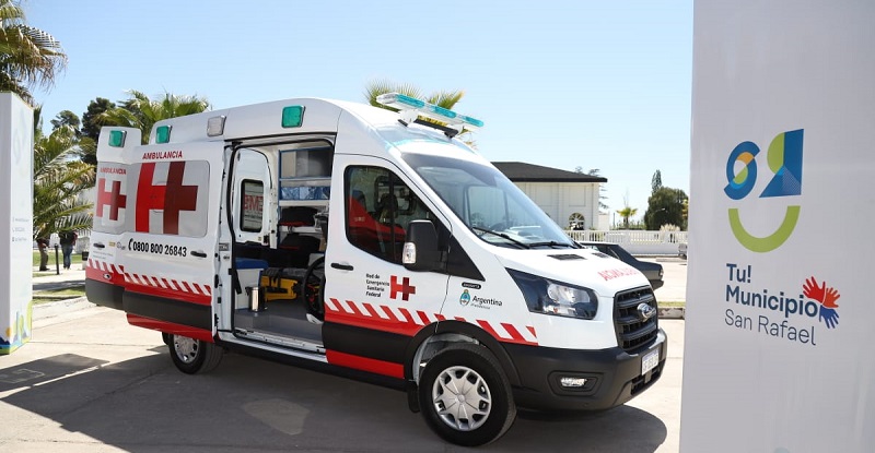 El municipio recibió una ambulancia de alta complejidad