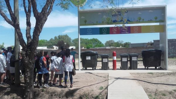 La escuela Suter de San Rafael promueve la separación de residuos en casa, la escuela y el barrio