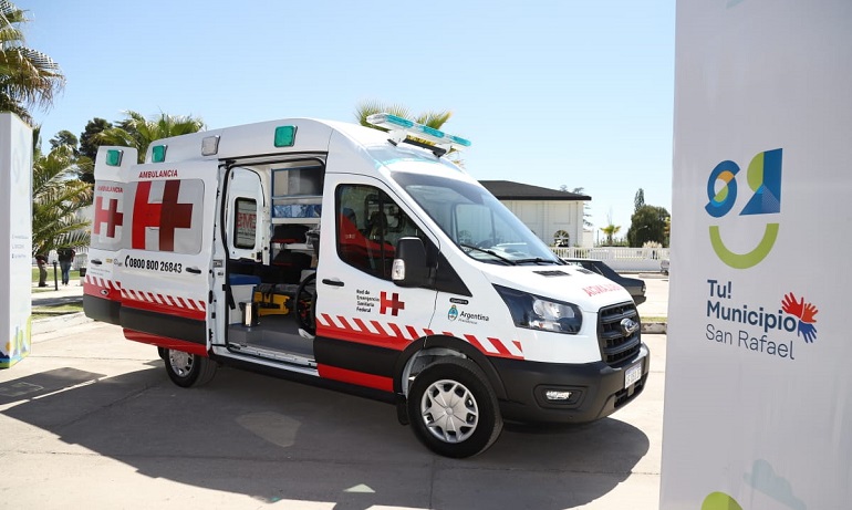 El Municipio recibió una ambulancia de alta complejidad