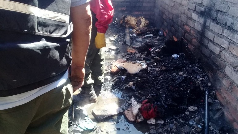 Tragedia en Mendoza: murieron tres niños en un incendio