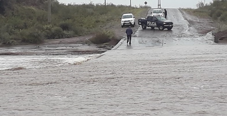 Erogación del Río Diamante: precaución en los pasos badenes