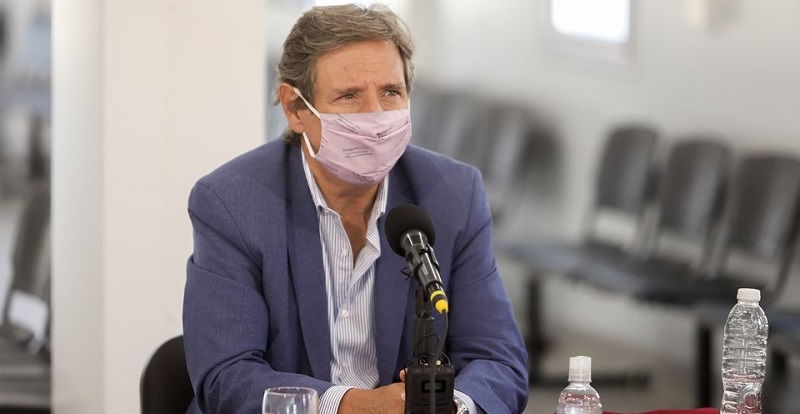 El intendente Emir Félix fue dado de alta