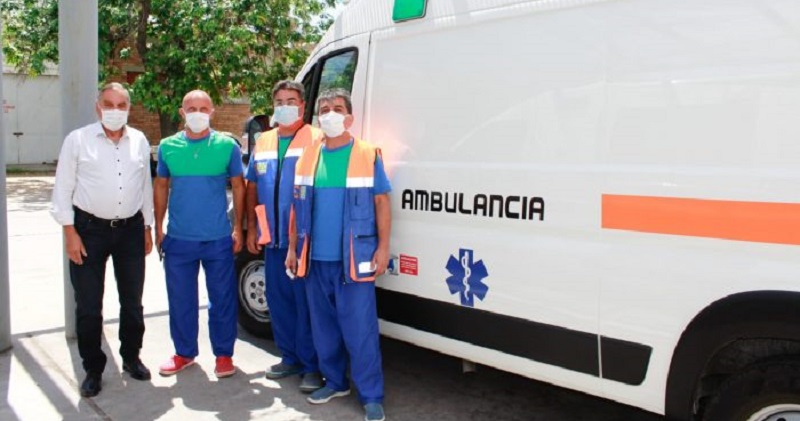 Salud entregó una nueva ambulancia al servicio coordinado de San Rafael