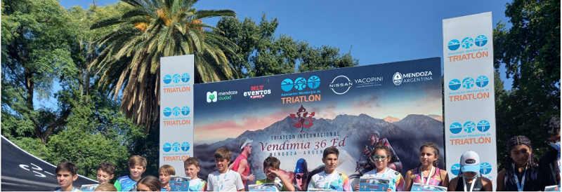 El Triatlón Vendimia brindó una jornada cargada de emociones