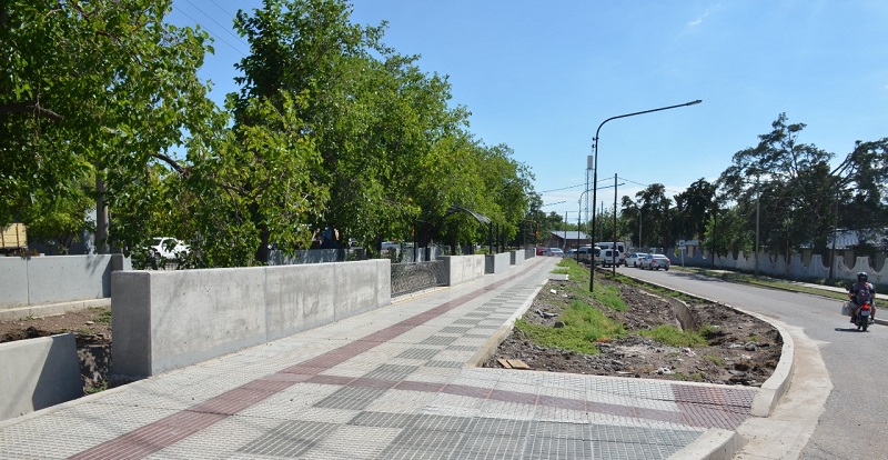 Asi avanzan las obras en barrios y distritos de San Rafael