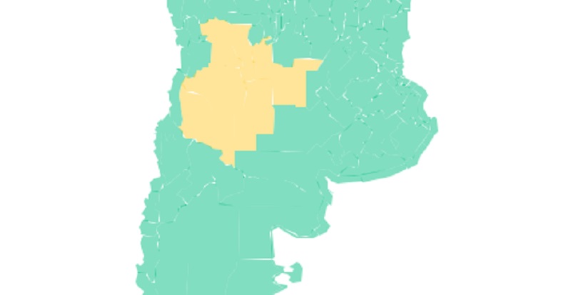 Alerta amarilla por fuertes tormentas