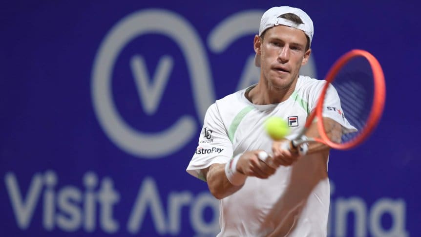 Diego Schwartzman ganó un partidazo en su debut en el ATP de Buenos Aires