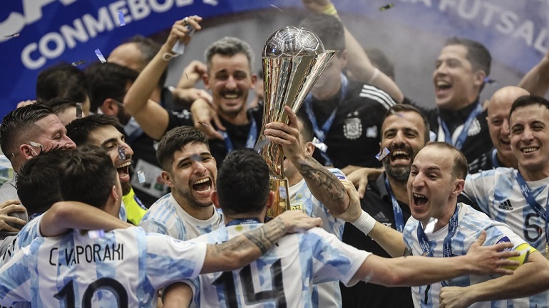La Selección argentina venció a Paraguay y se quedó con el título en la Copa América de futsal