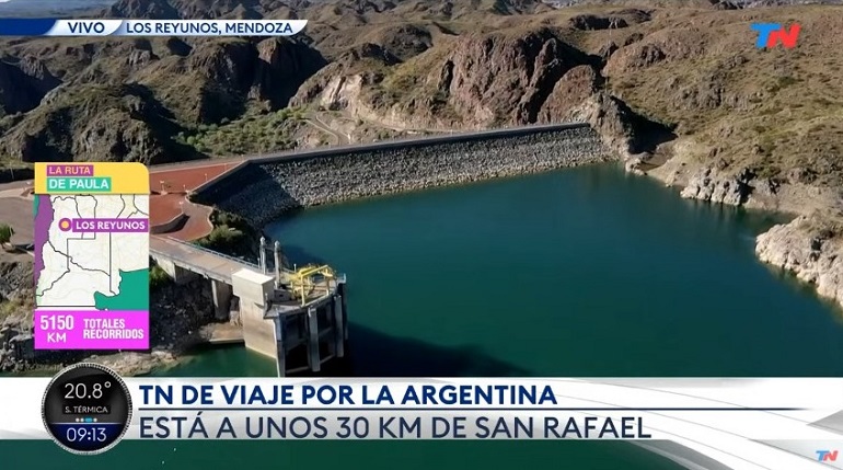 La TV nacional muestra los encantos de San Rafael