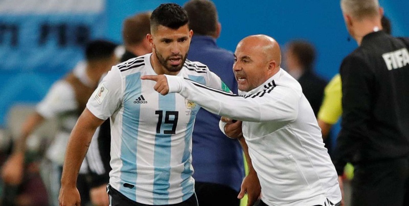 Agüero contó cómo se rompió el vínculo con Sampaoli en la Selección: “Esta vez lo voy a decir…