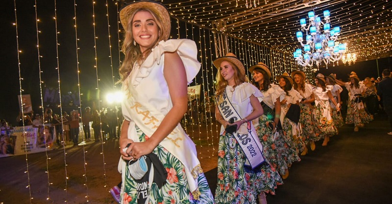 Milagros participó de la Fiesta de la Cosecha y se prepara para la gran noche