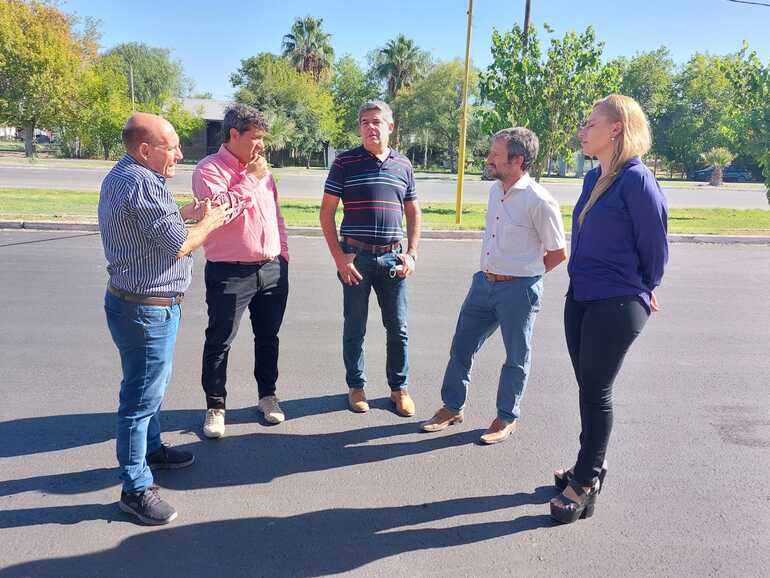 El Gobierno Municipal recorrió los distritos del este de San Rafael