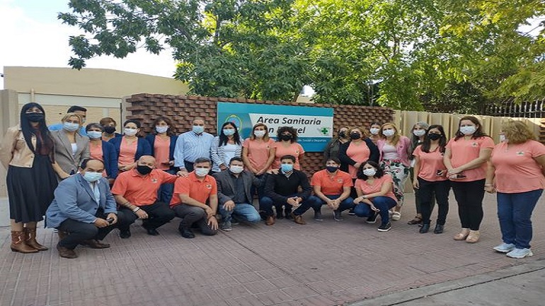 Homenajearon al personal de la salud por su lucha contra la pandemia