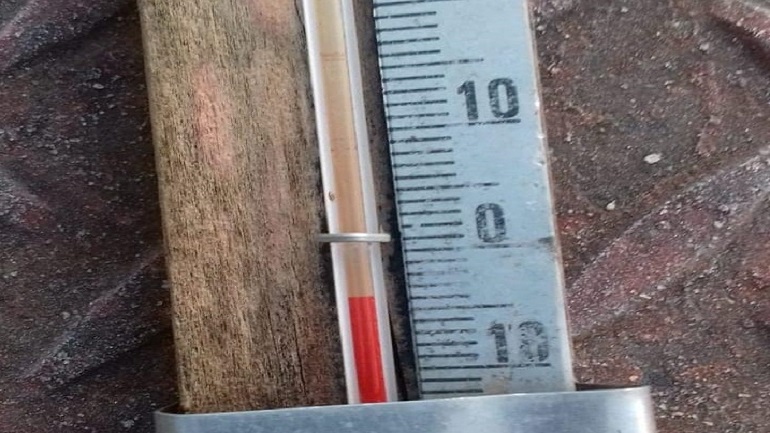Una localidad de Mendoza en el top 3 de las temperaturas más bajas de Argentina