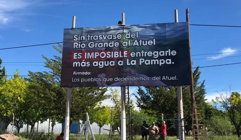 En medio de la guerra por Portezuelo, La Pampa reclamó ante la Corte por el agua del Atuel