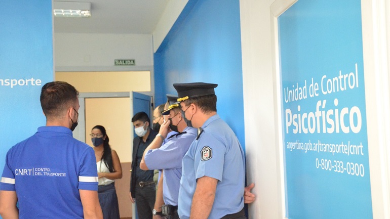 Está en funcionamiento la Unidad de Contro Psicofísico para choferes en la terminal