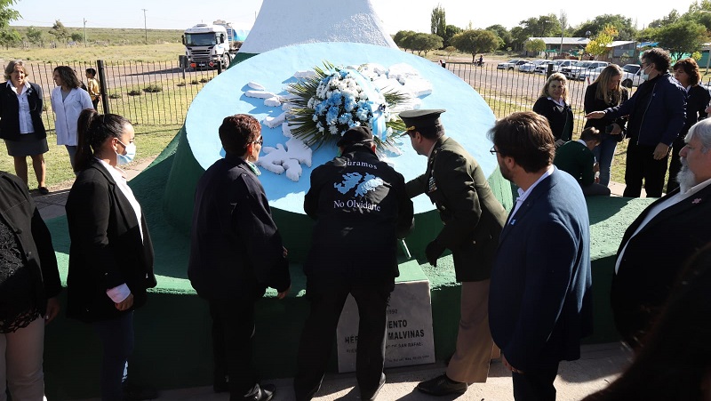 Acto oficial por los 40 años de la gesta de Malvinas