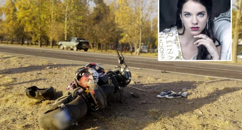 La ex reina Giuliana Lucoski sufrió un grave accidente en Luján
