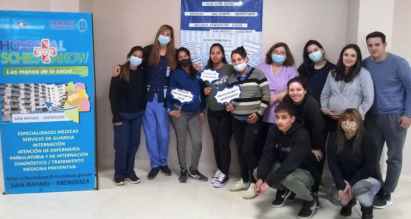 Cursos de Pre parto en el hospital Schestakow