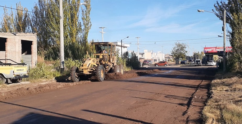 Asfaltarán la avenida Roca hasta Dean Funes