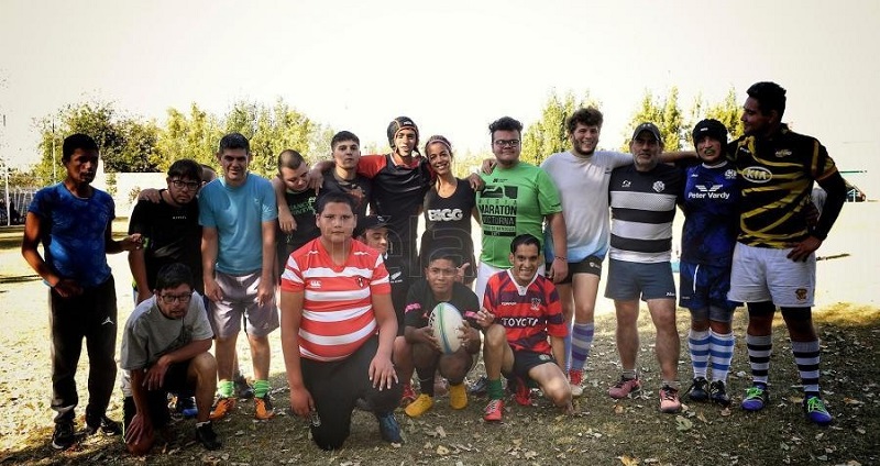Los Cuyis XV, el equipo de rugby inclusivo que derriba barreras y viaja a Irlanda