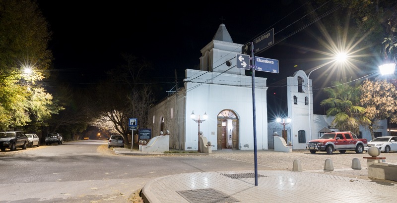 Nuevas luces Led en la Villa 25 de Mayo