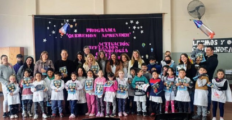 Los alumnos de primer grado de San Rafael recibirán los libros “Klofky 2”